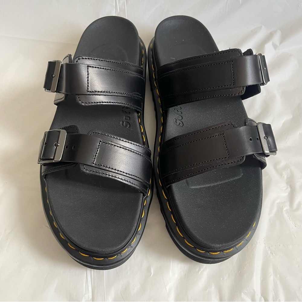 Dr. Martens Myles Slide Sandal - Black - Picture 3 of 10